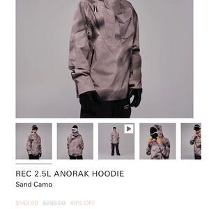 Performance Jacket in Sand Camo